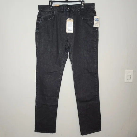 NWT Prana 38×36 Feener slim straight black jeans - Picture 16 of 16